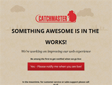Tablet Screenshot of catchmasterpro.com